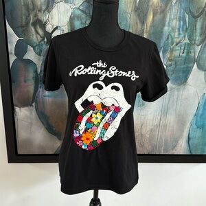 Rolling Stones embroidered logo, Women’s Sz M, NWT